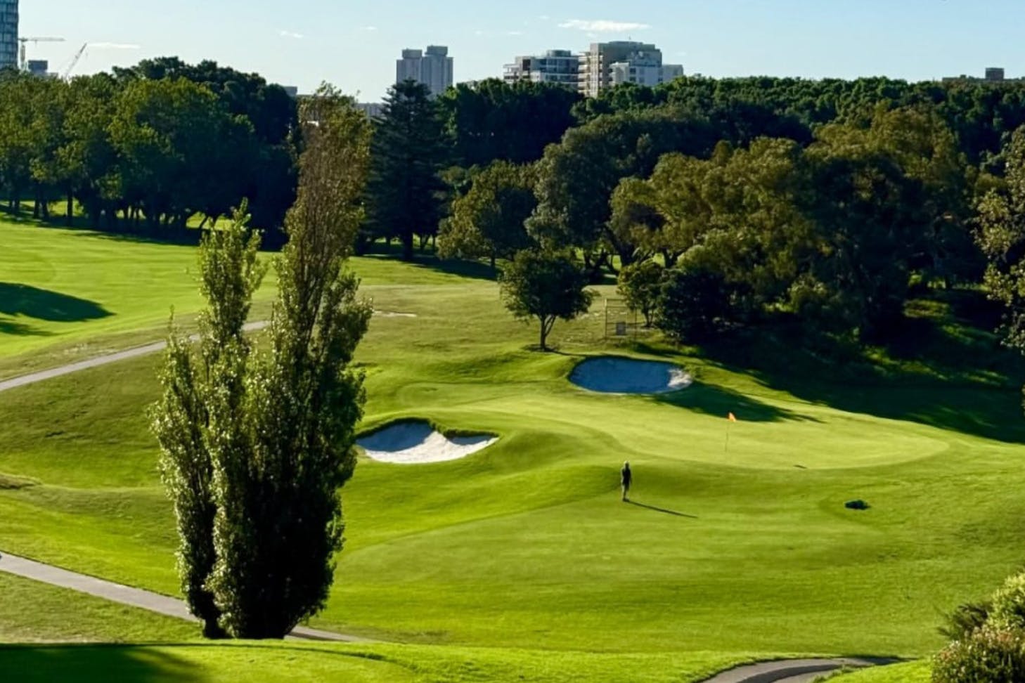 Moore Park Golf Course green
